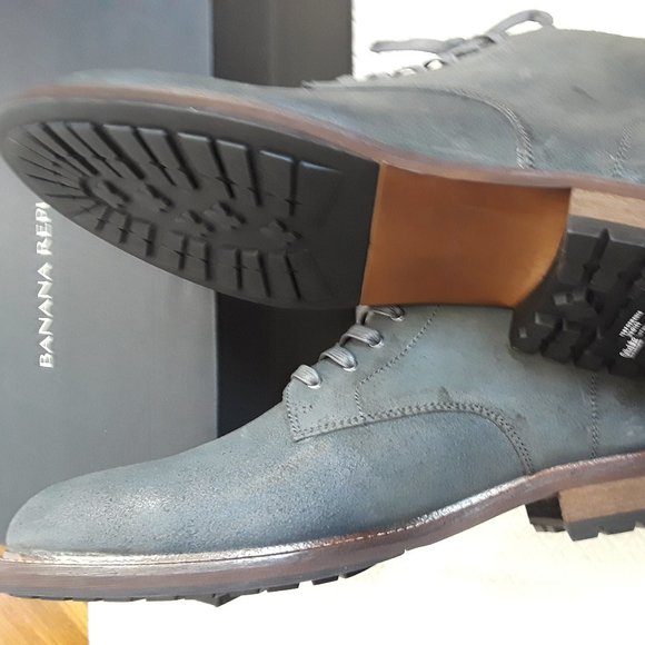 Banana Republic Arley Charcoal Grey Suede Boot main image 8